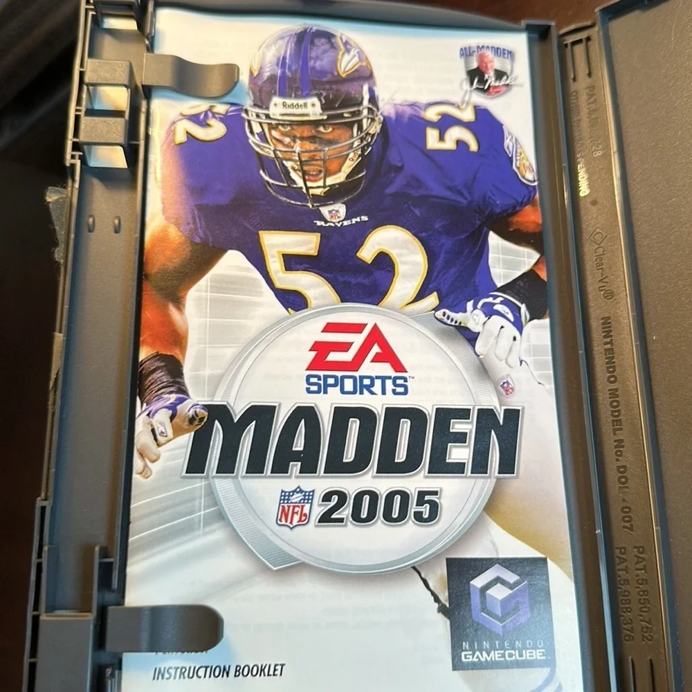 Madden 2005 gamecube video game